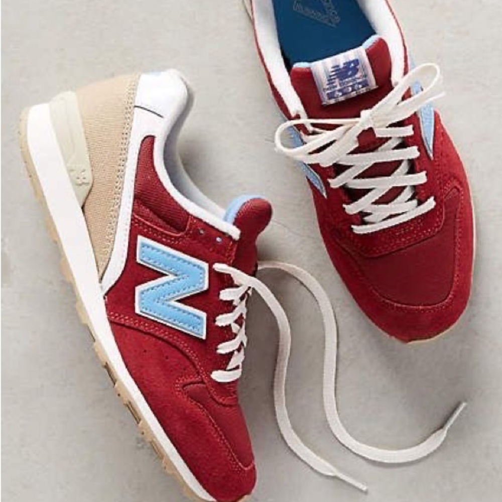 New Balance 996 Series Burgundy Dark Red Retro Style Women’s Sneakers Size 9